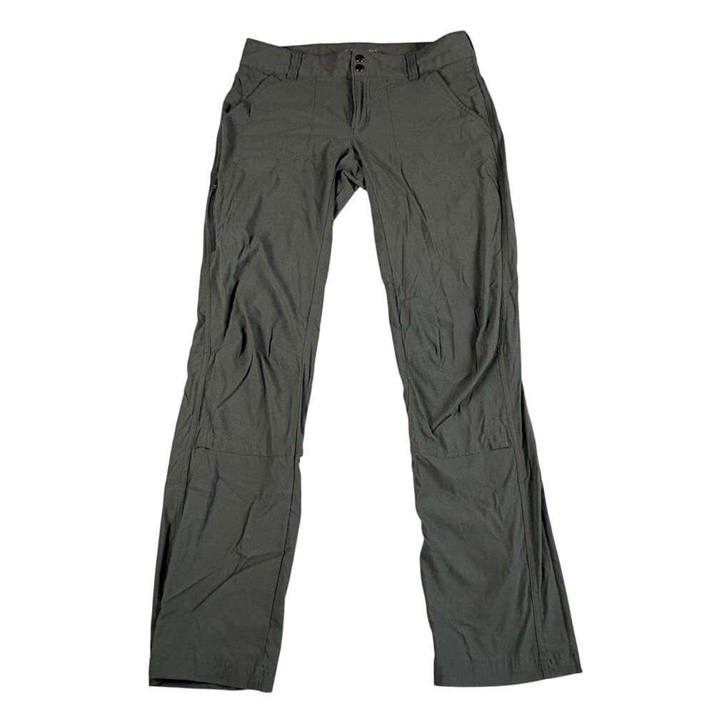 Columbia Omni Shield Women's Gray Convertible Roll Up Hiking Pants Outdoor 8